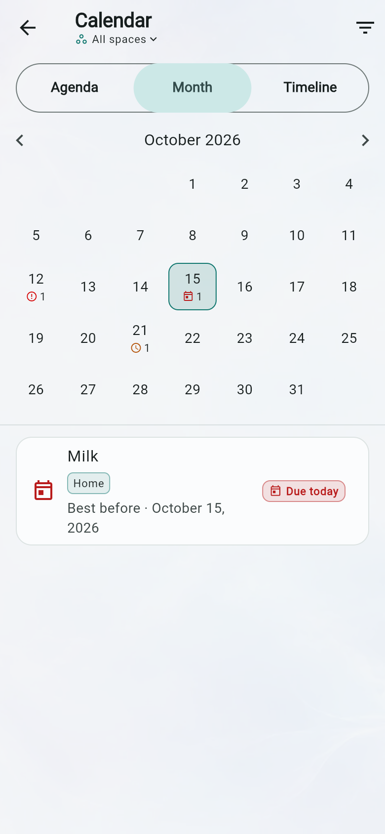 Calendar