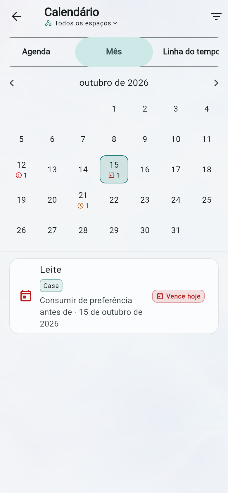 Calendário